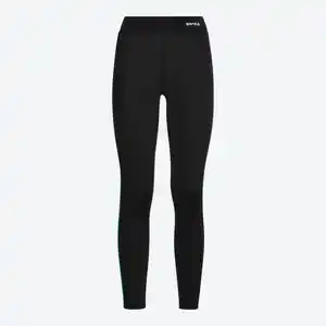 Damen-Sportleggings mit elastischem Bund, Black