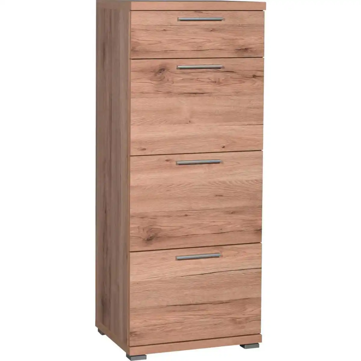 Bild 1 von Carryhome Kommode, Eiche, Metall, 4 Schubladen, 48x120x40 cm, Typenauswahl, Beimöbel erhältlich, in verschiedenen Holzdekoren erhältlich, Wohnzimmer, Kommoden & Sideboards, Kommoden