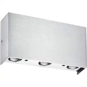 Hell Led-Wandleuchte, Metall, rechteckig,rechteckig, 17x9 cm, Lampen & Leuchten, Innenbeleuchtung, Wandleuchten, Up & Down Lampen