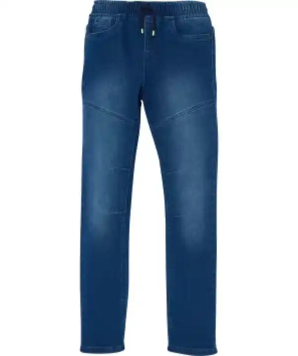 Bild 1 von Jeans mit elastischem Bund Y.F.K., 5-Pocket-Style, jeansblau