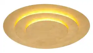 LED-Deckenleuchte Heda Goldfarben max. 40 Watt Deckenlampe, Goldfarben