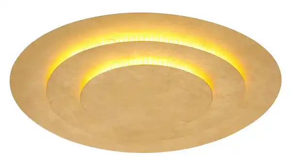 Bild 1 von LED-Deckenleuchte Heda Goldfarben max. 40 Watt Deckenlampe, Goldfarben