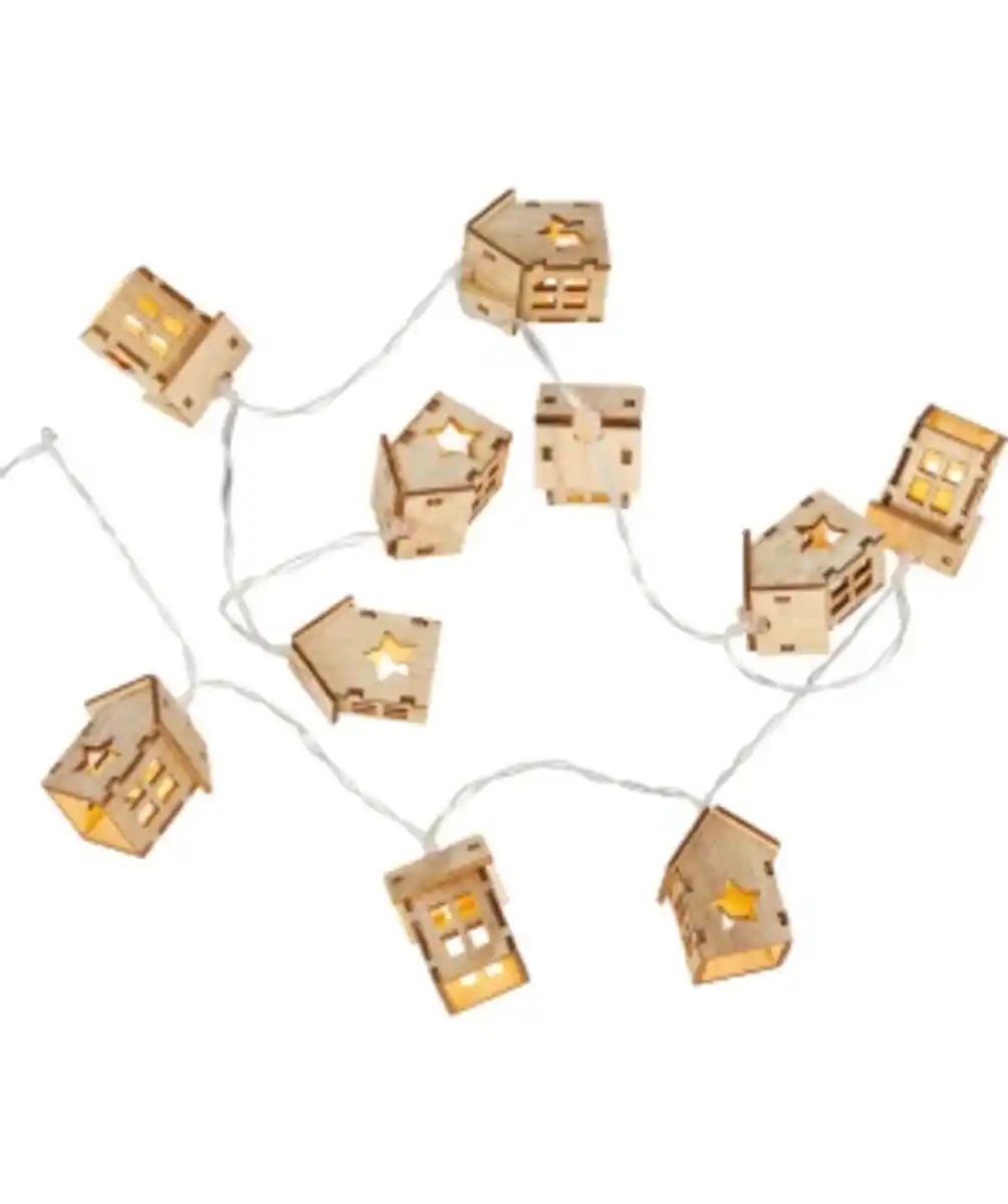 Bild 1 von LED-Lichterkette Weihnachten 10 LEDs, ca. 105 cm, braun