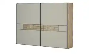 Schwebetürenschrank 2-türig Treviso ¦ beige ¦ Maße (cm): B: 250 H: 217 T: 67 Schränke > Kleiderschränke > Schwebetürenschränke - Möbel Kraft