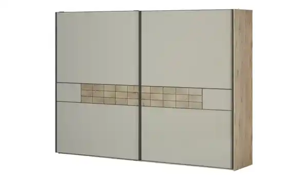 Bild 1 von Schwebetürenschrank 2-türig Treviso ¦ beige ¦ Maße (cm): B: 250 H: 217 T: 67 Schränke > Kleiderschränke > Schwebetürenschränke - Möbel Kraft