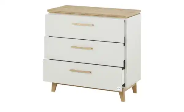 Bild 2 von Mia & Mo Kommode  Tilda ¦ grau ¦ Maße (cm): B: 90 H: 94 T: 43 Kommoden & Sideboards > Kommoden - Möbel Kraft