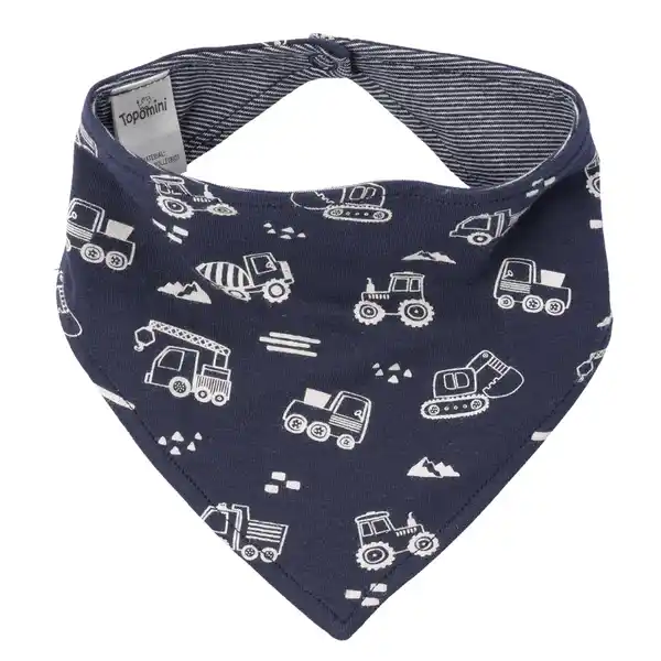 Bild 1 von Baby Bandana mit Baustellen-Print DUNKELBLAU