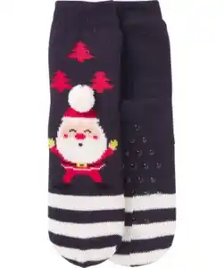 Socken Weihnachten verschiedene Designs, dunkelblau