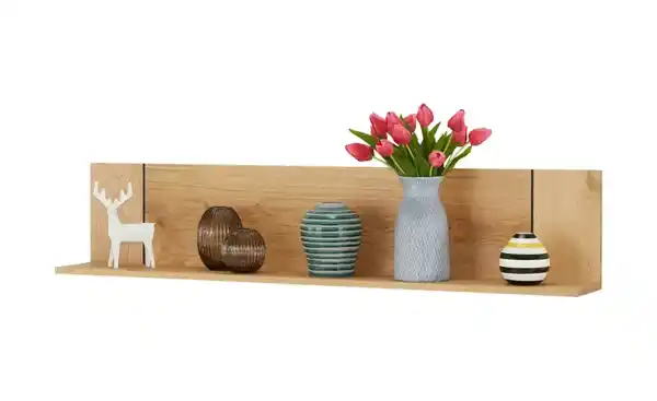 Bild 3 von Gray & Jones Wandboard  Black Coast Two ¦ holzfarben ¦ Maße (cm): B: 150 H: 30 T: 20 Regale > Wandregale - Möbel Kraft