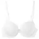 Bild 1 von Damen Push-Up-BH mit Spitze WEISS