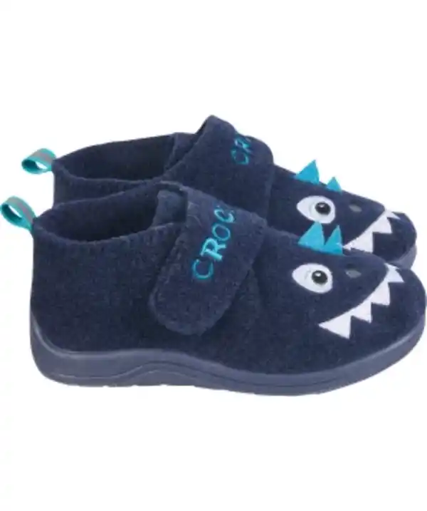 Bild 1 von Kindergartenschuhe Croco Klettverschluss, dunkelblau