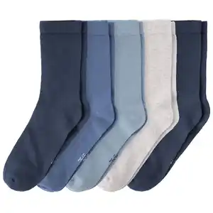 5 Paar Jungen Socken im Set DUNKELBLAU / BLAU / CREME