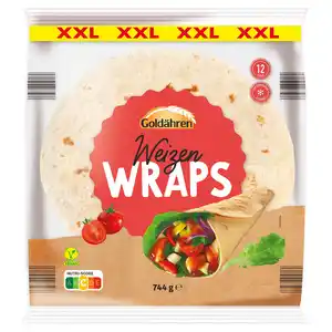 GOLDÄHREN Weizen Wraps 744 g