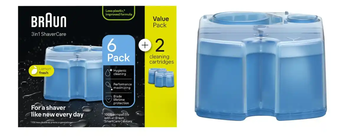 Bild 1 von BRAUN Reinigungskartuschen »CCR«, 8-St.-Packg.