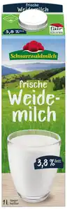 SCHWARZWALDMILCH Fr. Weidemilch, 3,8 % Fett, 1-l-Packg.