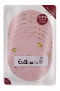 Goldmarie Mortadella mit Pistazien