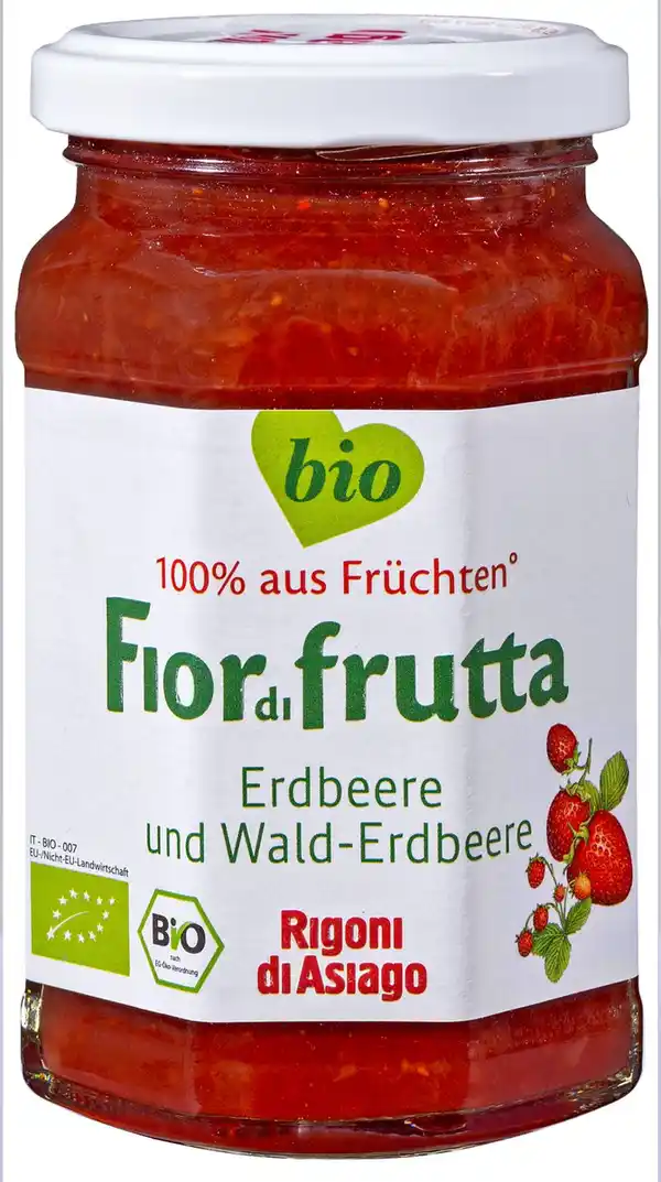 Bild 1 von FIORDIFRUTTA Bio-Fruchtaufstrich, 250 - 260-g-Glas