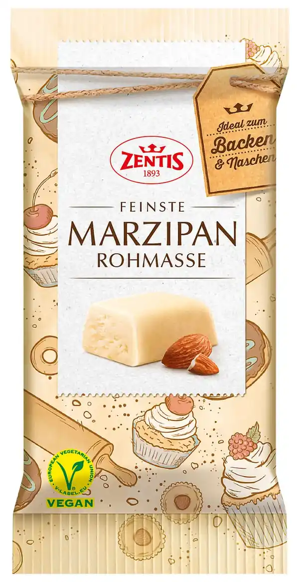 Bild 1 von ZENTIS Marzipanrohmasse, 200-g-Packg.