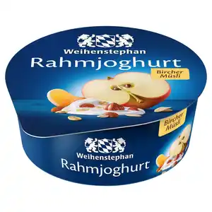 WEIHENSTEPHAN Rahmjoghurt 150 g, Birchermuesli