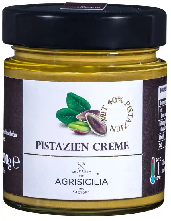 Bild 1 von AGRISICILIA Pistazien-Creme, 200-g-Glas