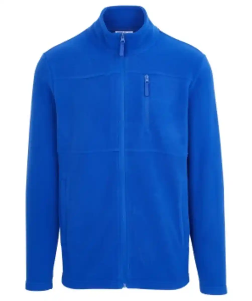 Bild 1 von Basic Fleecejacke X-Mail, Seitentaschen, blau