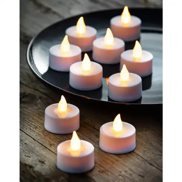 Bild 2 von I-Glow LED-Teelichte 10er-Set