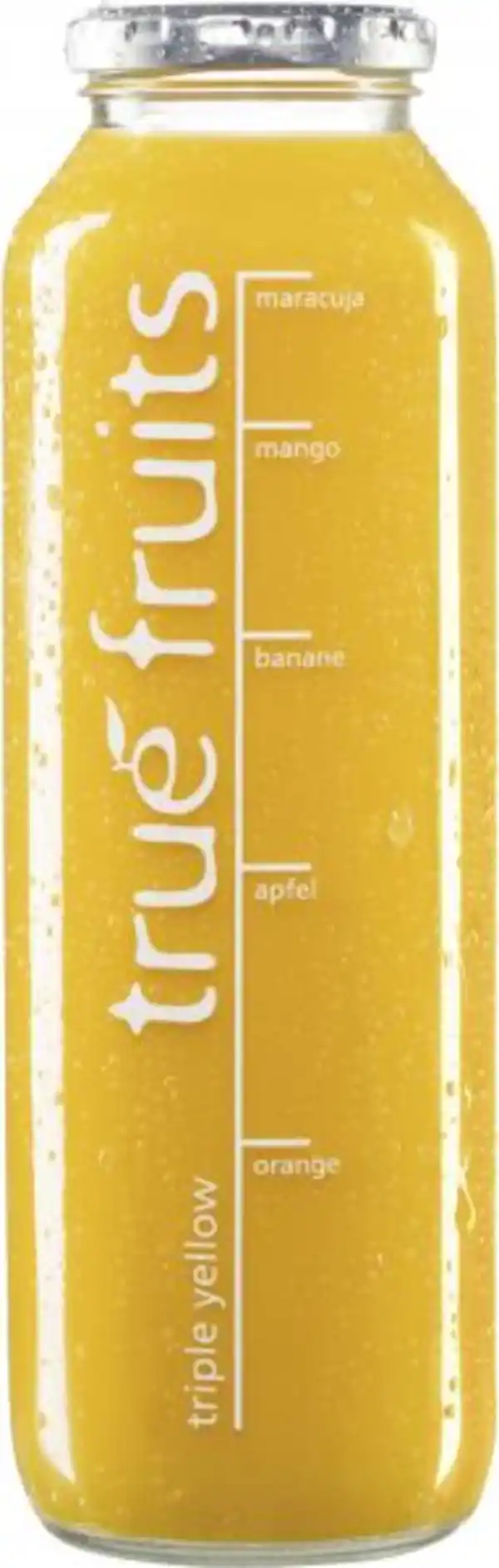 Bild 1 von True fruits Smoothie triple yellow