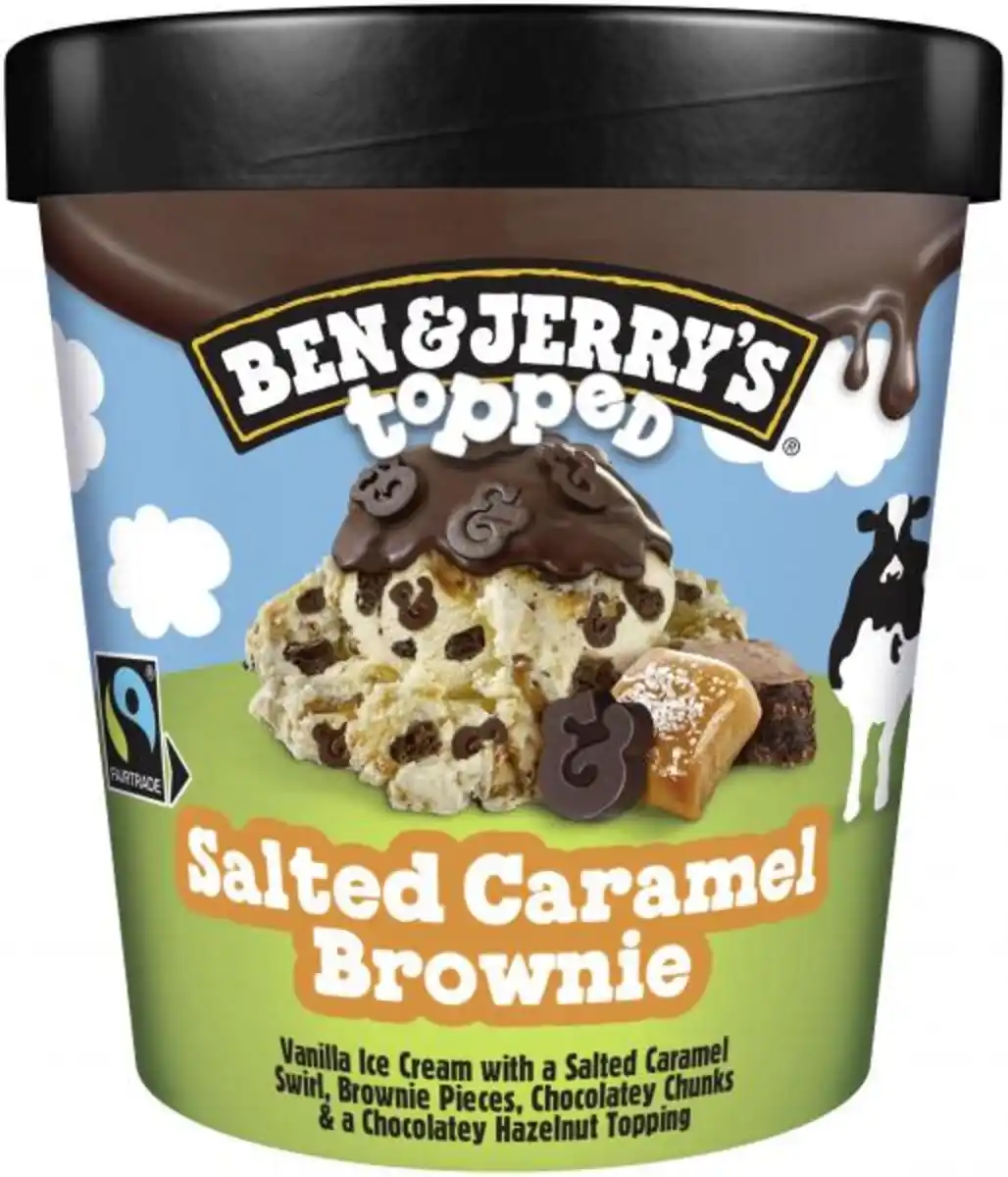 Bild 1 von Ben & Jerry's Topped Salted Caramel Brownie
