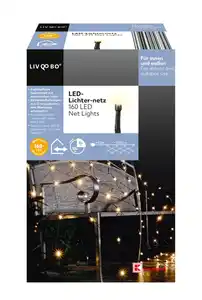 LIV&BO® LED-Lichternetz mit 160 LEDs