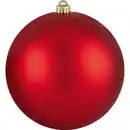 Bild 2 von XXL Weihnachtskugel Ø 20 cm Rot Matt 1 Stück