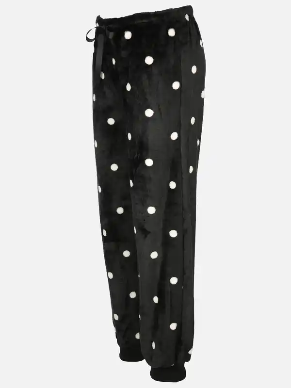 Bild 3 von Kuschelfleece Hose Schwarz