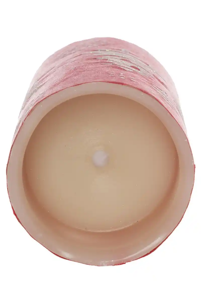 Bild 3 von My Flair LED Kerze mit Rentier, Baum, 25cm - rot/weiß