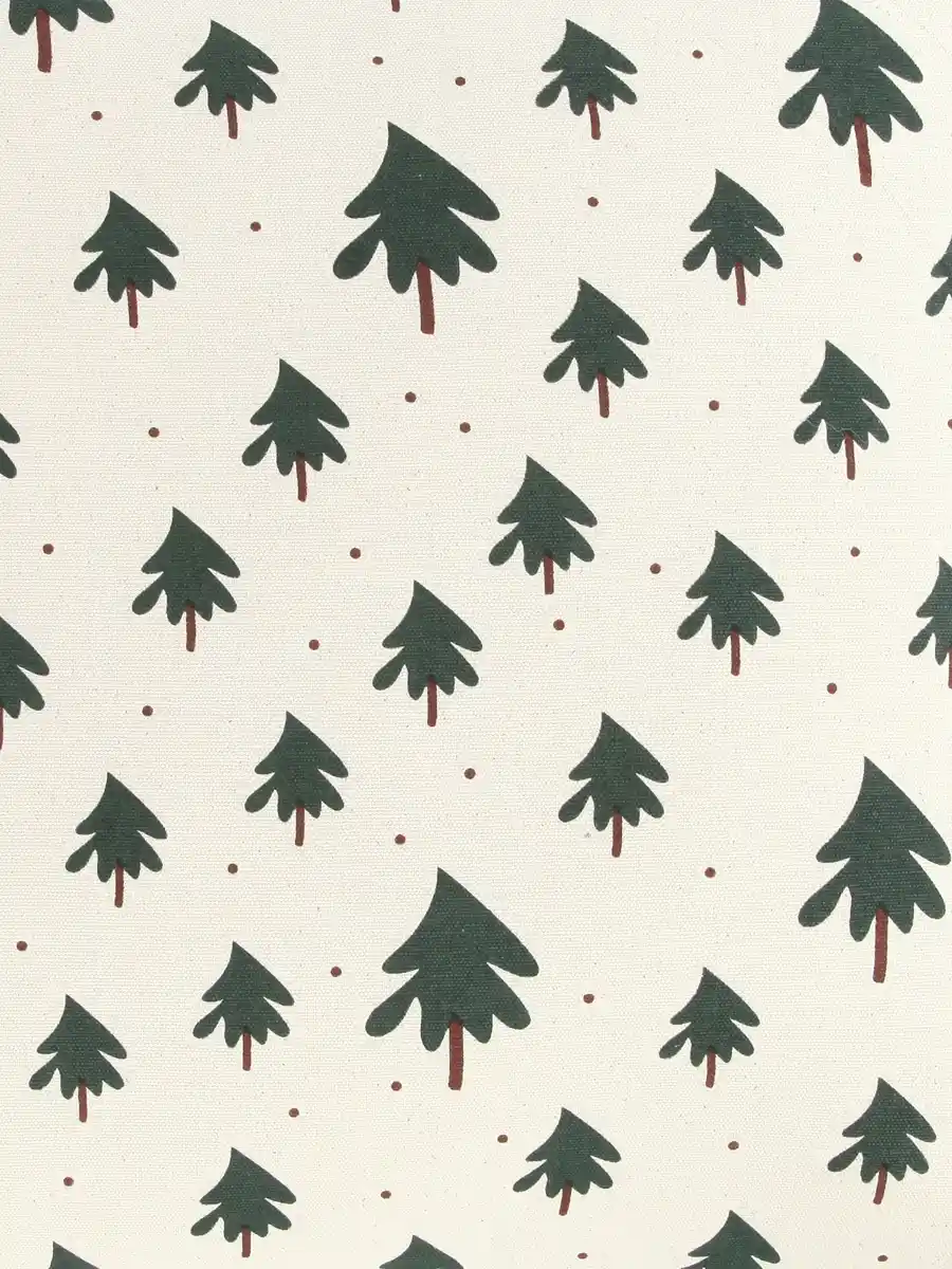 Bild 2 von Kissen mit Tannenprint 45x45cm Grün