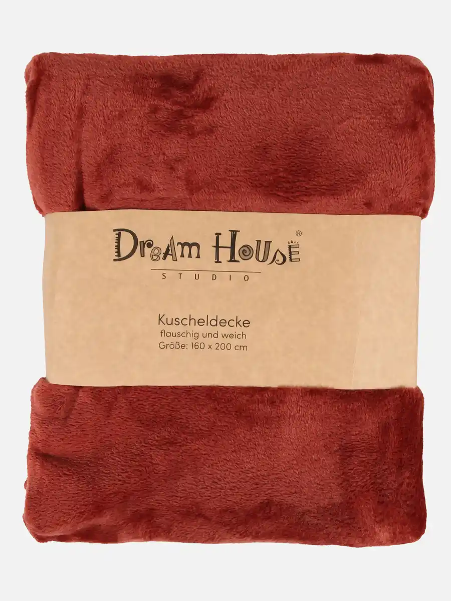 Bild 2 von Wohndecke 160x200 cm Orange