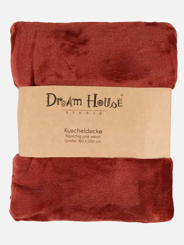 Bild 2 von Wohndecke 160x200 cm Orange