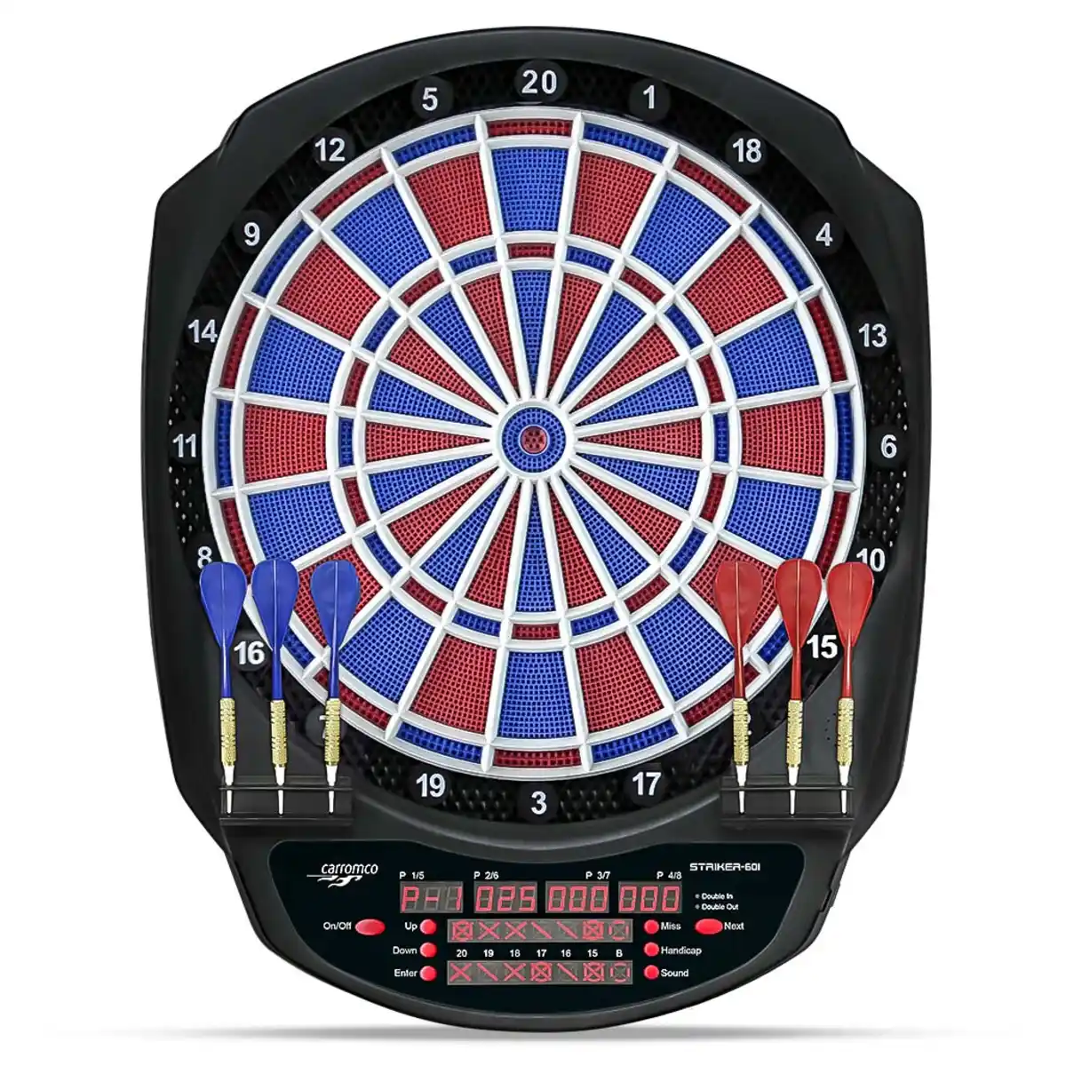 Bild 1 von ELEKTRONIK DARTBOARD STRIKER-601, MIT ADAPTER, 2-LOCH ABSTAND