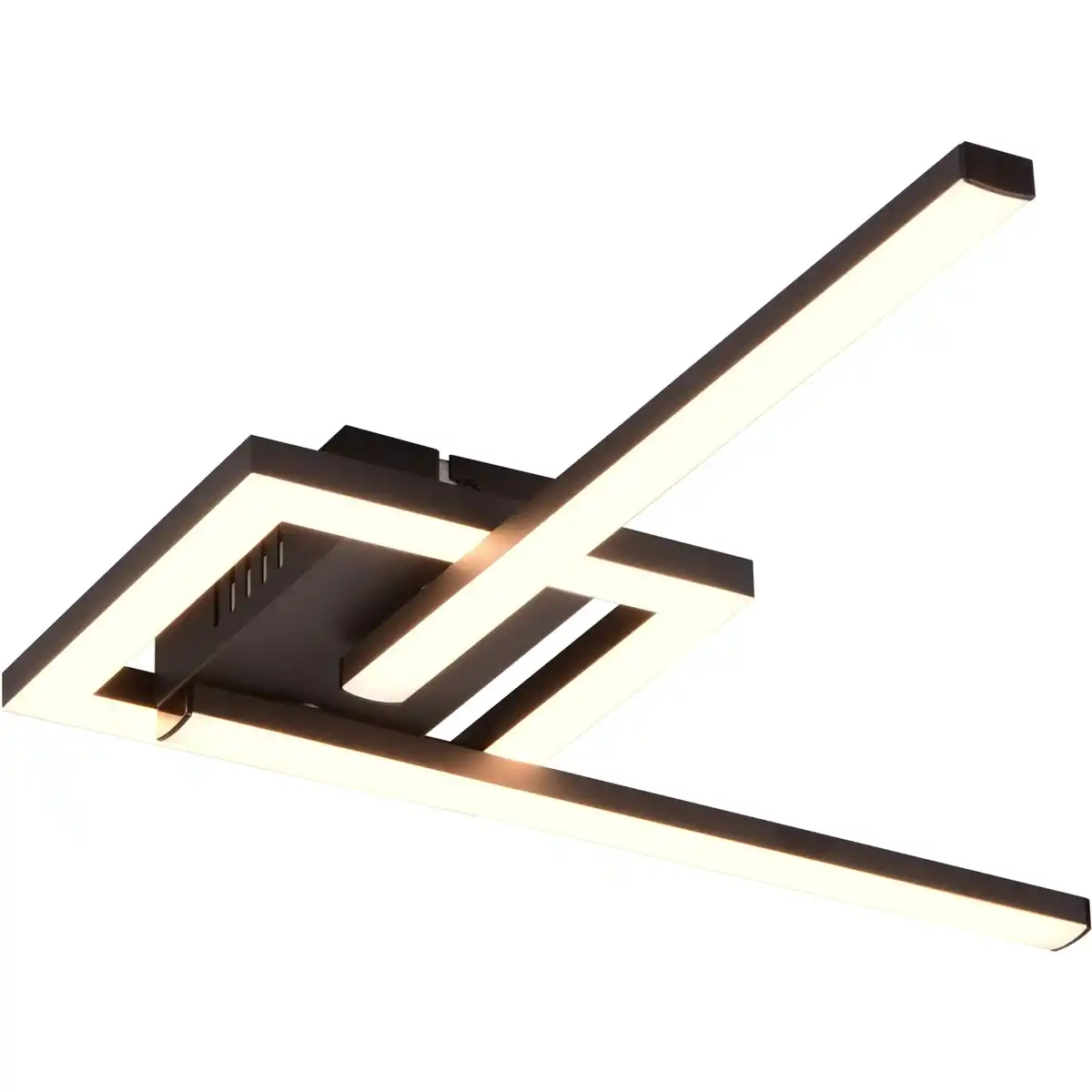 Bild 2 von Reality LED Deckenleuchte Viale 54,4 cm x 5 cm x 16 cm Schwarz Matt