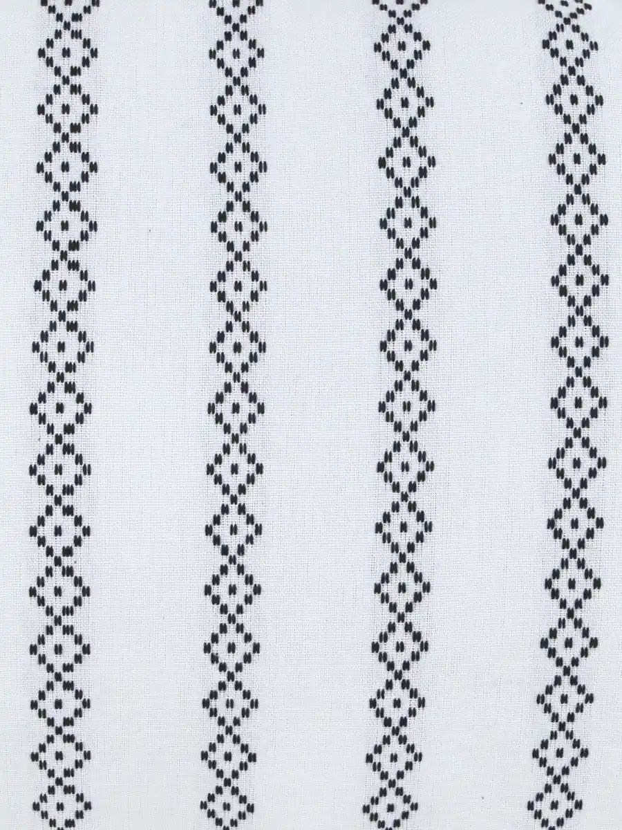 Bild 2 von Kissen gemustert 40x60cm Weiß