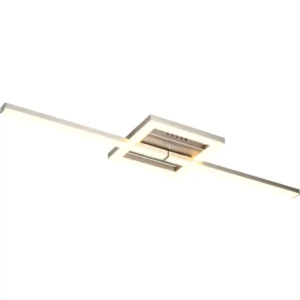 Bild 4 von Reality LED Deckenleuchte Viale 54,4 cm x 5 cm x 16 cm Nickel Matt