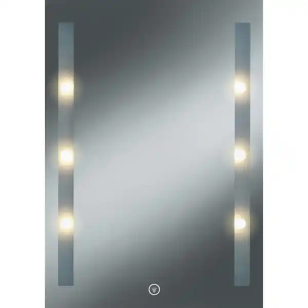 Bild 1 von KRISTALLFORM Lichtspiegel »Moon Light 1«, LED, BxH: 50 x 70 cm - transparent