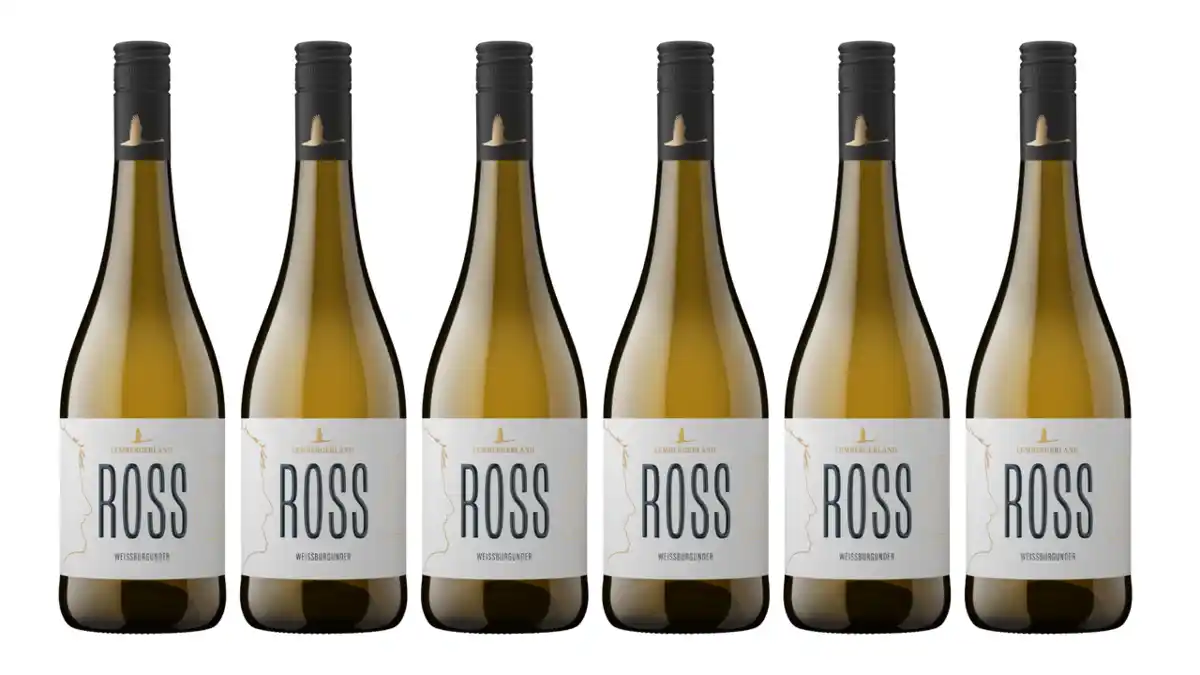 Bild 1 von Lembergerland Ross & Paul Weißburgunder trocken 0,75l 6er Karton