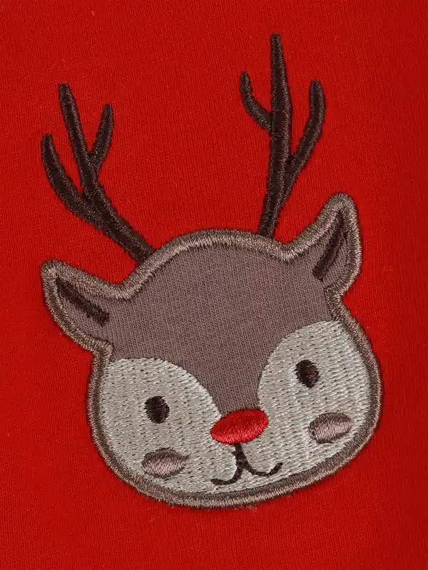 Bild 3 von Baby Mädchen Weihnachts-Set, 2tlg. Rot