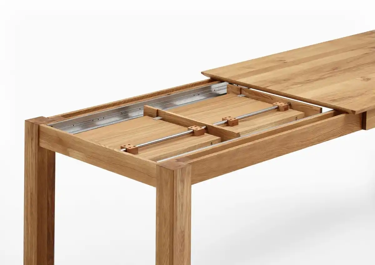 Bild 4 von Esstisch Familia in Wildeiche massiv, ausziehbar