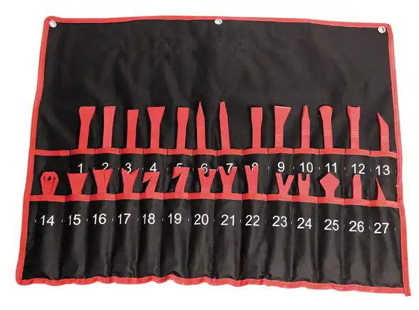 Bild 2 von Innenraumverkleidungs-Werkzeug-Set für KFZ, 27-teilig