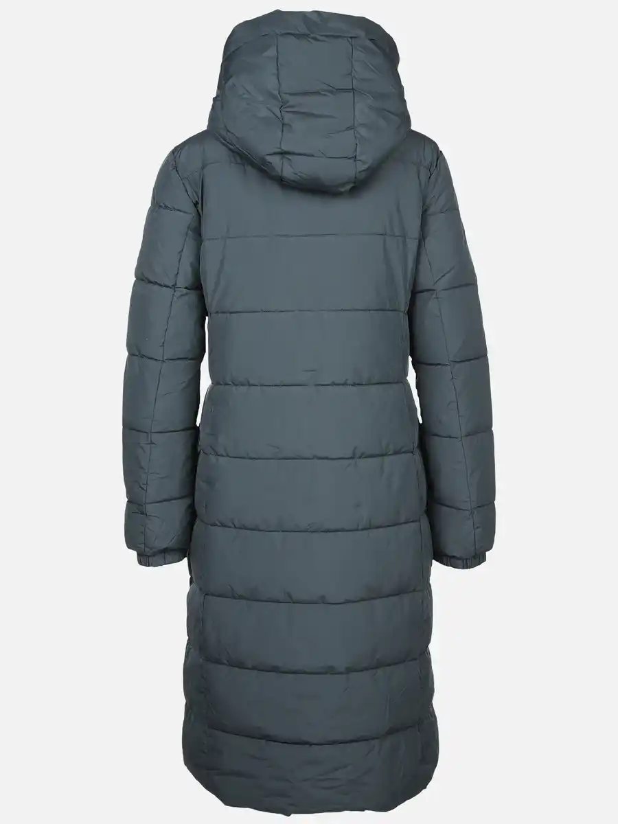 Bild 2 von Damen Steppmantel mit Kapuze Türkis