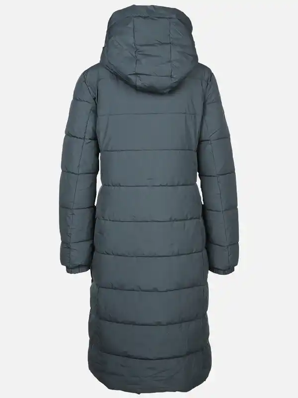 Bild 2 von Damen Steppmantel mit Kapuze Türkis