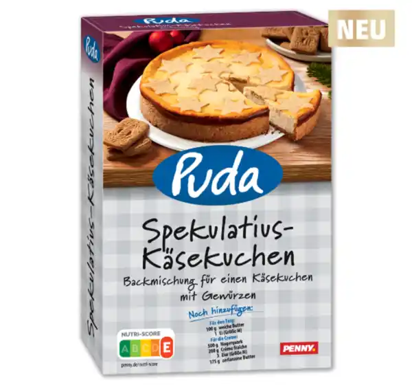 Bild 1 von PUDA Backmischung Spekulatius-Käsekuchen*