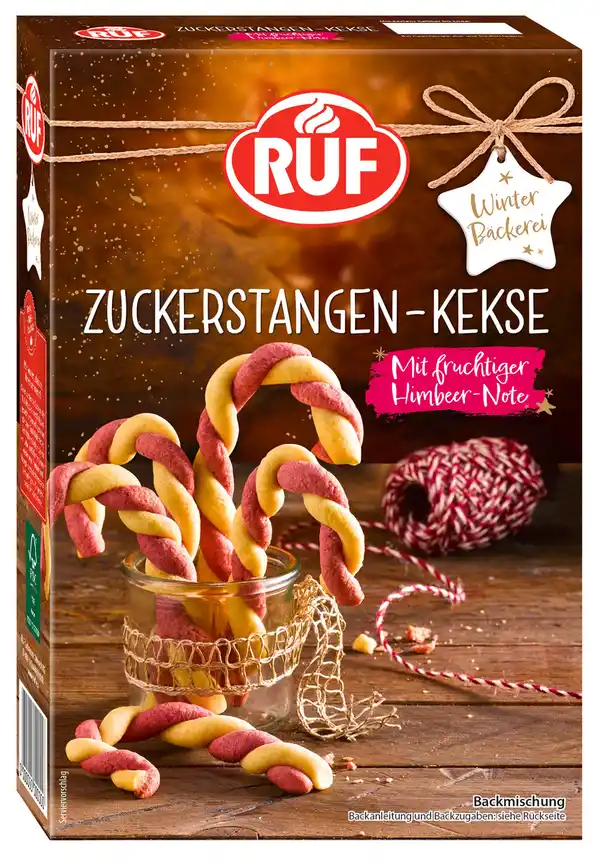 Bild 1 von Winter-Bäckerei 'Zuckerstangen-Kekse' 250g