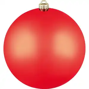 XXL Weihnachtskugel Ø 20 cm Rot Matt 1 Stück