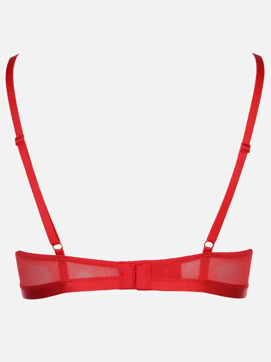 Bild 2 von Damen Bügel BH mit Spitze Schwarz